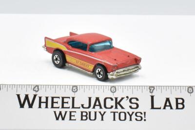 '57 Chevy Red Hot Wheels 1976 Vintage Blackwalls