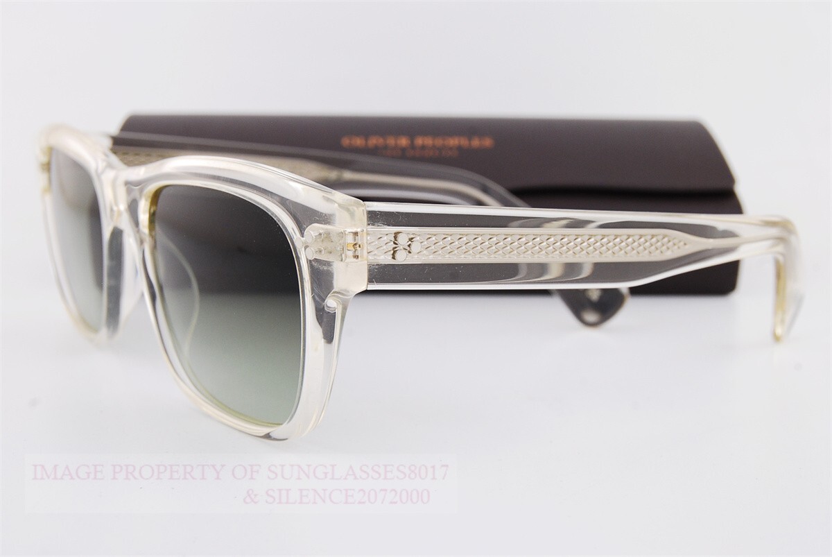Pre-owned Oliver Peoples Sunglasses Birell Sun Ov 5524/su 1692bh Pale Citrine/g-15