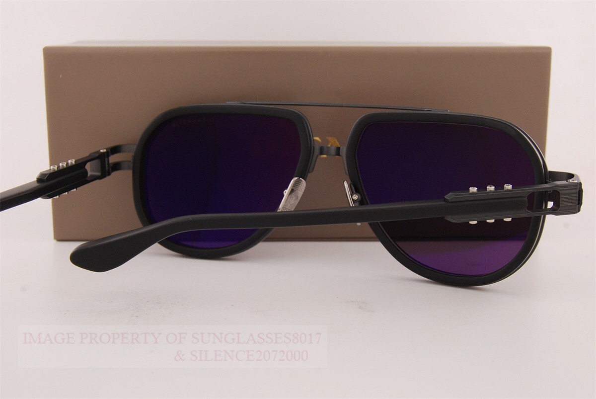 Pre-owned Dita Brand  Sunglasses Vastik Dts441-a-02 Black/dark Gray For Men