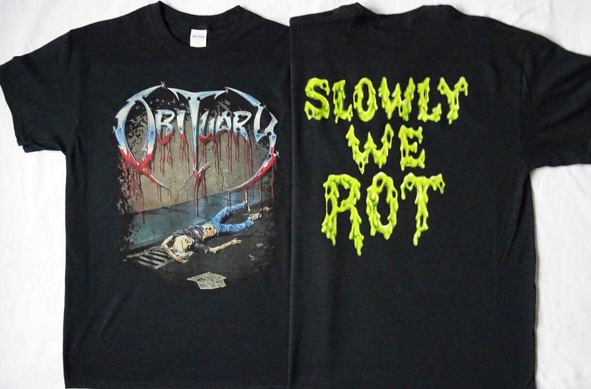 Obituary Slowly We Rot Official Classic Florida Death Metal