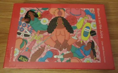Lizzo 1000 Pc Puzzle by Georgia Perry New Factory Sealed ''Blame It On The Juice''