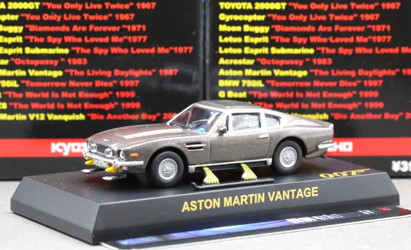KM　京商 1/12 ASTON MARTIN V12 007 ミニカー Kyosho 1/12 Scale Diecast 08603S Aston Martin V12 Vanquish