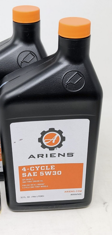 Ariens 000676 SAE 5W-30 Sno-Thro Engine Oil Quart (Pack of 4