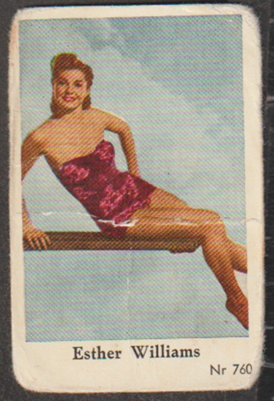 Vintage Trading Card - Esther Williams