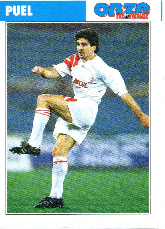 Onze Mondial Fiche Joueur Claude Puel As Monaco