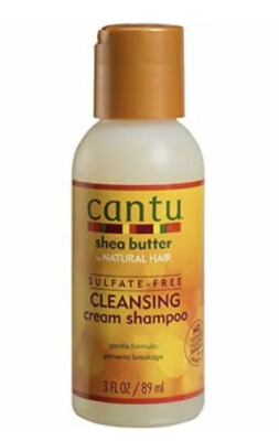 3 Pcs  - Cantu Shea Butter Cleansing Cream Shampoo Natural Hair No Breakage 3oz