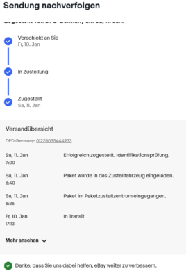 Artikelfoto(s) von einem verifizierten Käufer