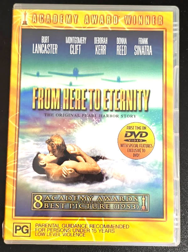 From Here to Eternity 1953 Burt Lancaster Drama DVD Region 4 VGC Classic