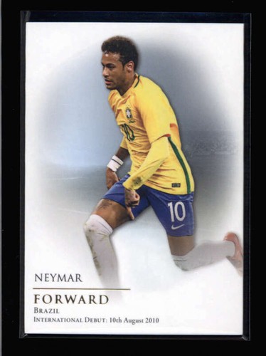 NEYMAR 2018 FUTERA UNIQUE #84 TEAM BRAZIL BASE CARD AZ6064