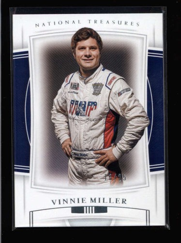 SQUARELINE☆Vinnie VINNIE MILLER 2020 NATIONAL TREASURES #30 BASE PARALLEL #13