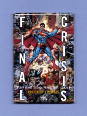 SUPERMAN COMIC BOOK COVER *2X3 FRIDGE MAGNET* SUPERHERO CLARK KENT KRYPTON FLY