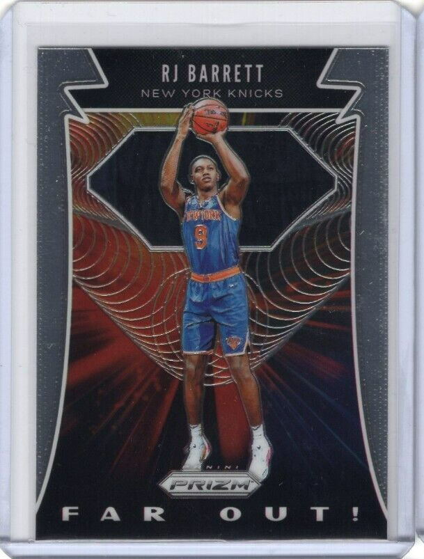 RJ Barrett 2019-20 Panini Prizm Far Out Insert Rookie RC #25
