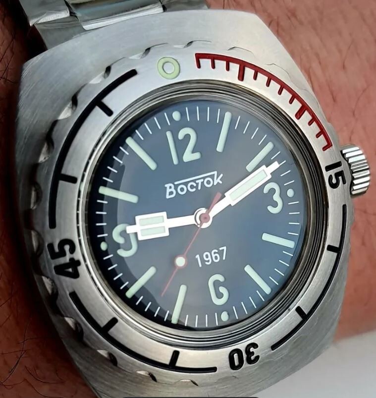 ベ*草様 Vostok(ボストーク) Amphibia ネプチューンダイバー G Amazon.co.jp: Vostok (ボストーク) Amphibian (アンフィビアン