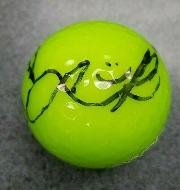 Michelle Wie, Lydia Ko, Pernilla Lindberg Signed Autographed Golf Ball  JSA Coa