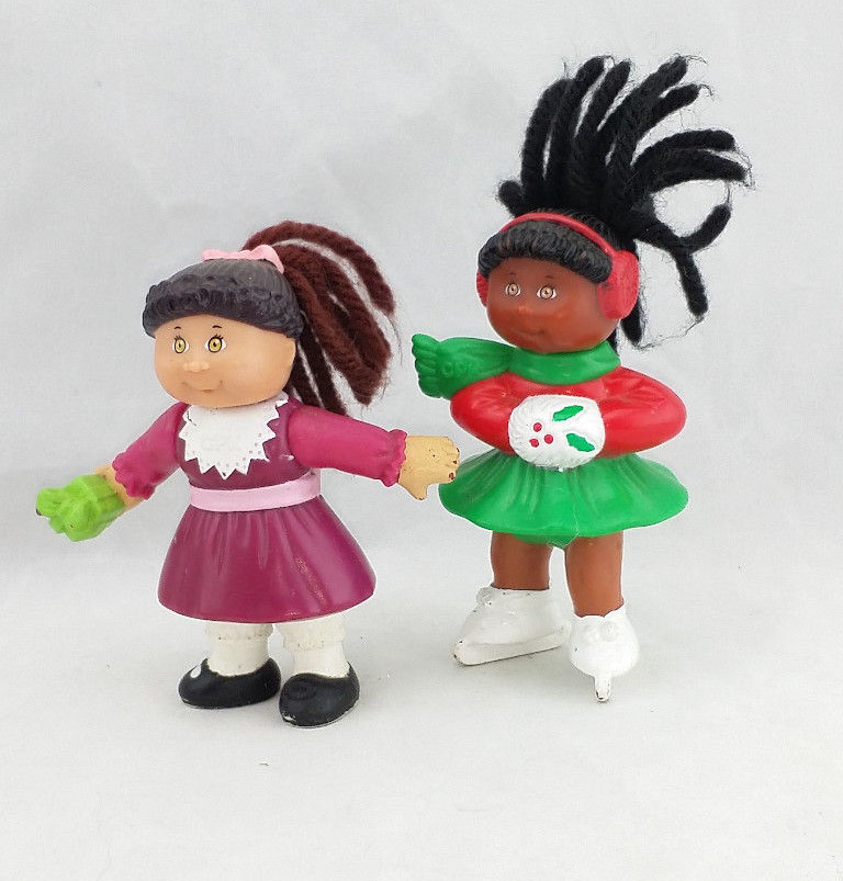 Vintage Lot of Cabbage Patch Kids PVC Figures Toys 1980s