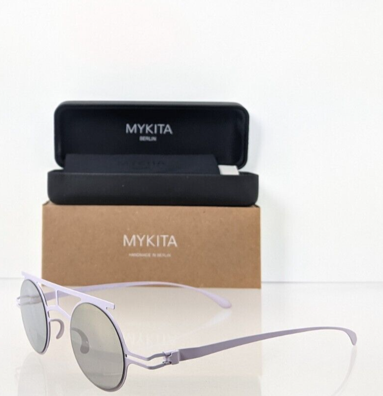 Pre-owned Mykita Brand Authentic  Sunglasses Hamilton Col F19 Mauve 38mm Frame In Gray
