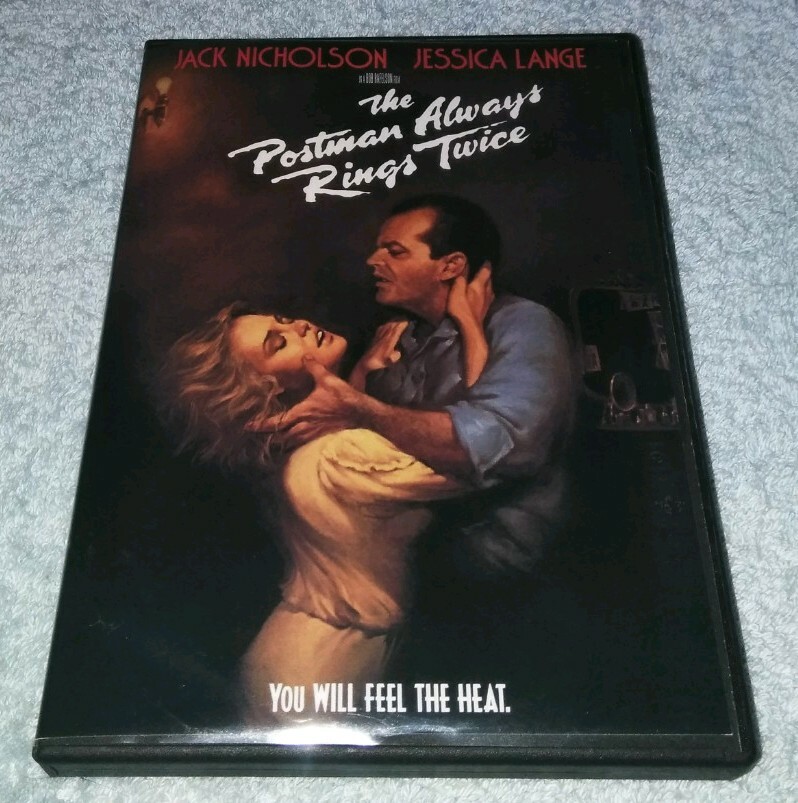 The Postman Always Rings Twice DVD Jack Nicholson RARE