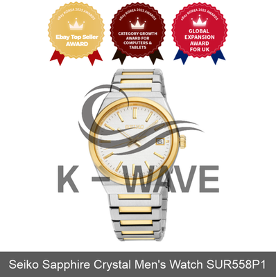 Montre pour homme Seiko Sapphire Crystal SUR558P1 Express / authentique