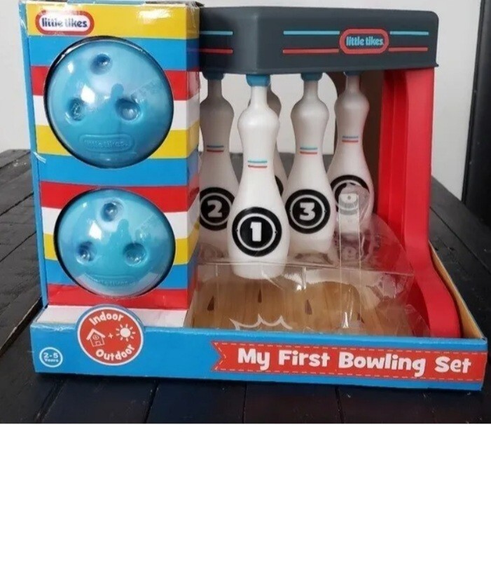 LITTLE TIKES My First Bowling Set [Indoor & Outdoor Play] Ag
