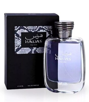 RASASI Hawas For Men - Eau de Parfum Spray 100ML (3.4 Oz) BRAND NEW SEALED BOX