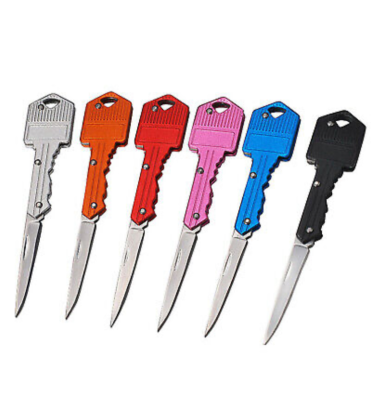 Key Portable Outdoor Survival Mini Key Chain Knife Camping K