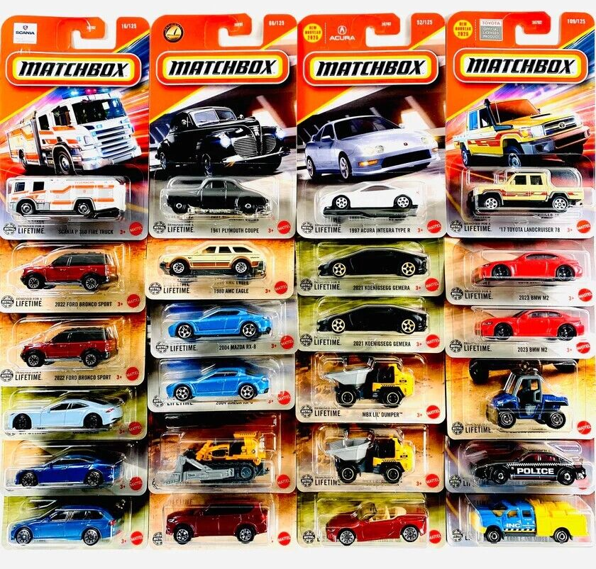 ミニカー MATCHBOX RACING CAR TRANSRORTER Matchbox 2025 MBX Japan Cruisers II 5-Pack Autozam SVX 350Z