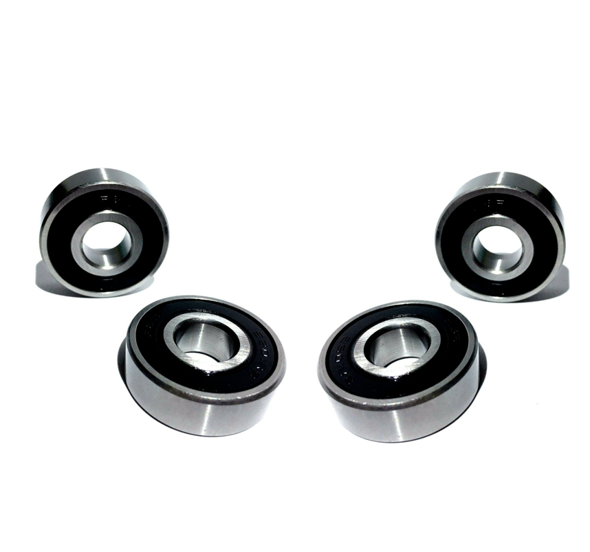 FRONT AND REAR WHEEL BEARING SET FITS COLEMAN CT100U 98CC/3.0HP MINI TRAIL BIKE
