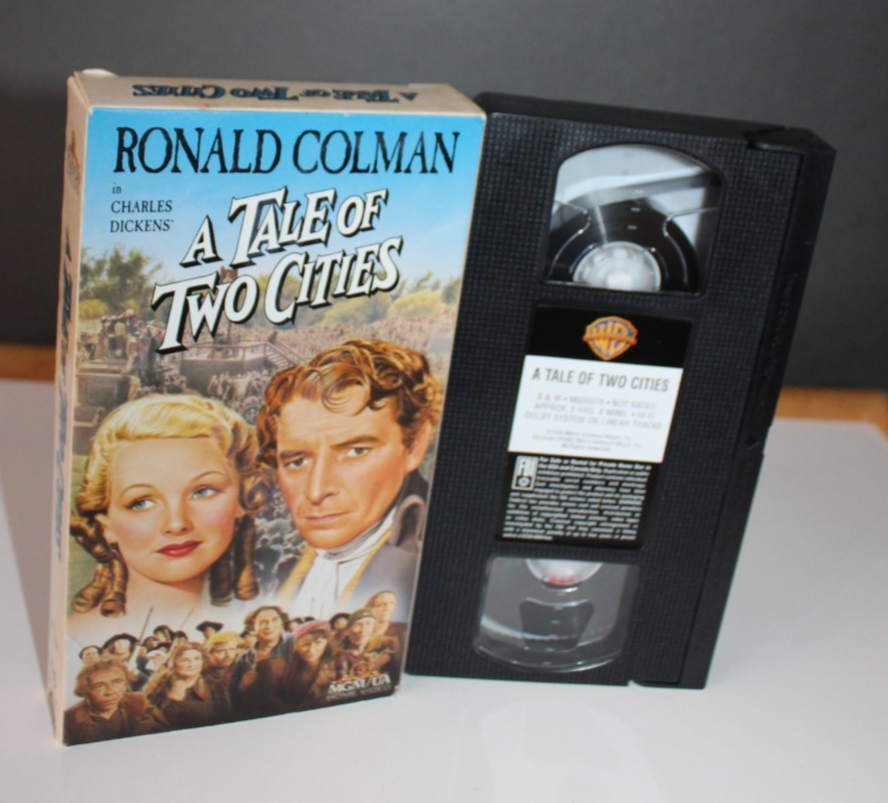 A Tale Of Two Cities VHS Movie Ronald Colman