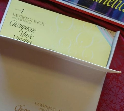 Lawrence Welk and Orchestra Champagne Music Varieties Boxed Set 78LP - 1970