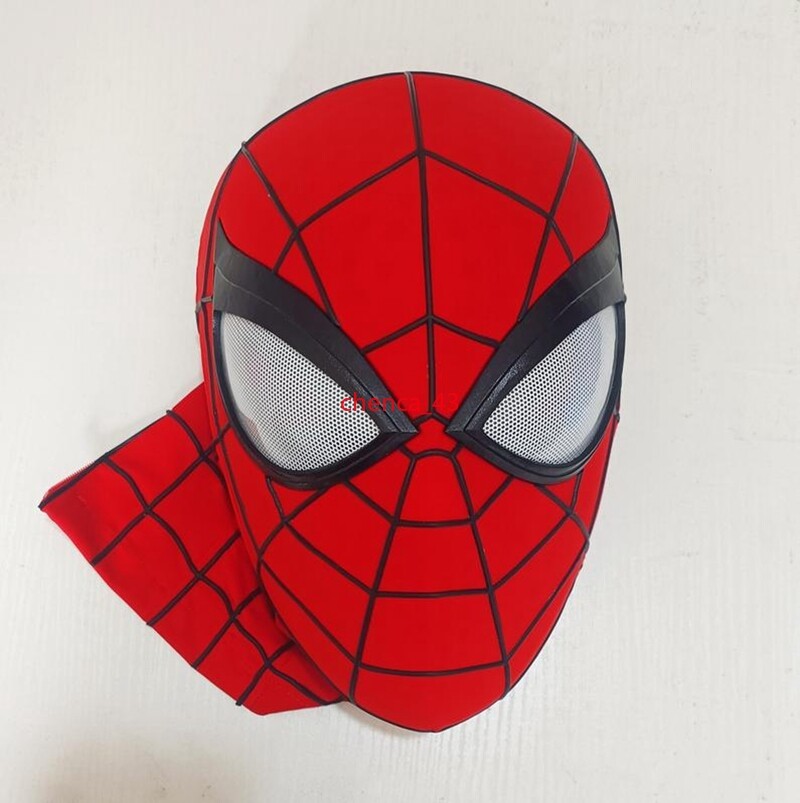 Replica 1:1 PS4 Spider-Man 3D Mask Full Helmet Cosplay Spiderman