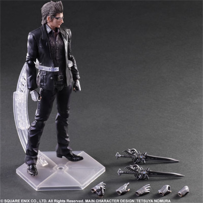 Play Arts Kai Final Fantasy XV FF15 Ignis Stupeo Scientia Action Figure Toy Box