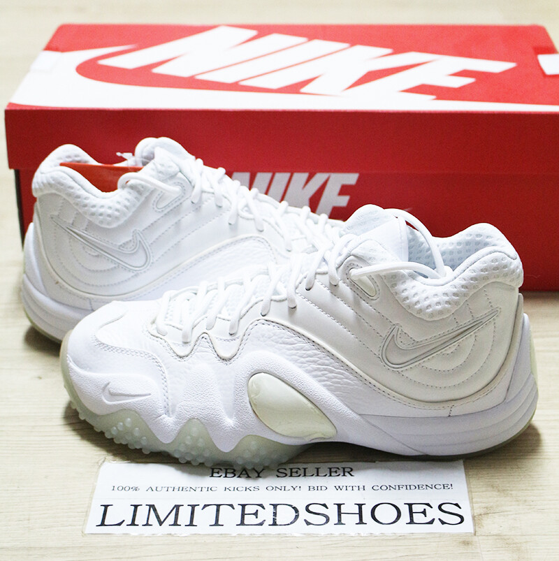 【セール】 福袋 の通販 NIKE ZOOM kidd 366570-111 WHITE TRIPLE PREMIUM 5 V UPTEMPO シューズ(男性用)