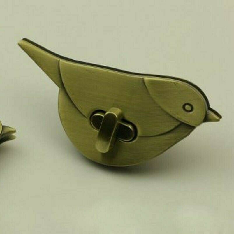 Chiusura A Scatto In Metallo A Forma Di Uccello Per Borse E Pochette 10PCS