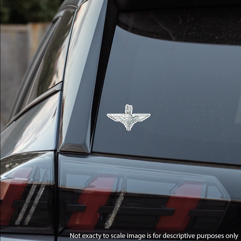 5 x Parachute Regiment Vinyl Stickers - 2x 75mm, 3x 50mm - Official MoD Reseller - Picture 4 of 4