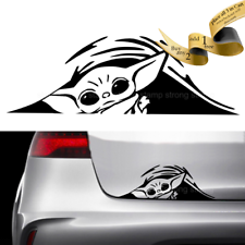Download BABY YODA TRUNK PEEK Decal Sticker Hello DARTH STAR WARS ...
