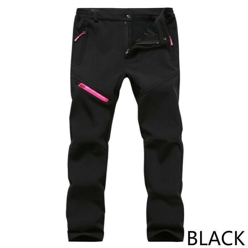 Donna Combattimento Pantaloni Outdoor Escursioni Sci Pile Imbottito Acqua Vento