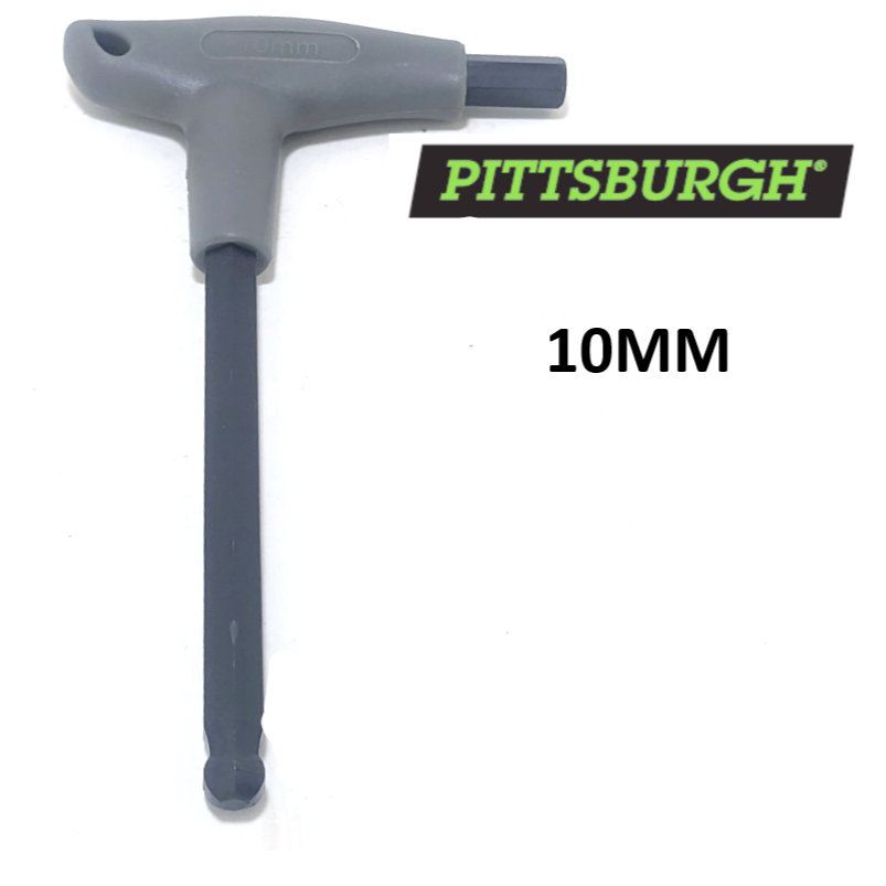 NEW PITTSBURGH T - HANDLE HEX KEY ALLEN SAE METRIC PICK SIZE SOLD INDIVIDUALLY