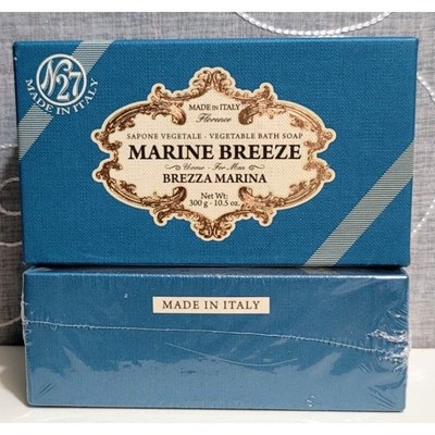 Sapon Marine Breeze Vegetable Soap 10.5 oz Hand Made Tuscany Soap in Florence