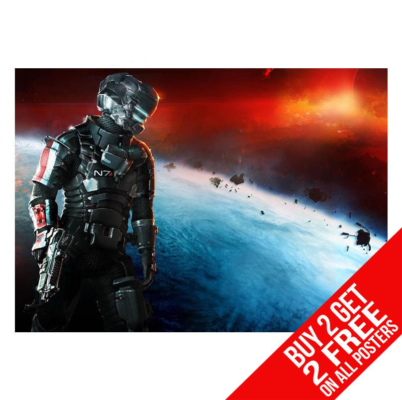 DEAD SPACE 3 GAME XBOX PS3 POSTER ART PRINT A4 A3 - BUY 2 GET ANY 2 FREE