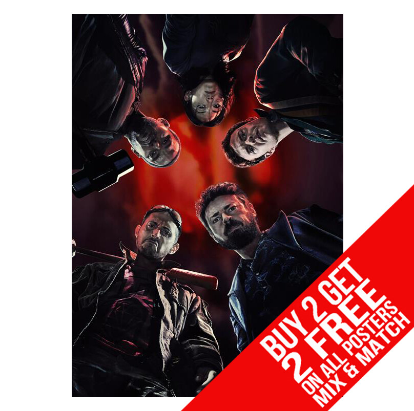 THE BOYS BB1 SUPERHERO TV POSTER A4 A3 SIZE ART PRINT - BUY 2 GET ANY 2 FREE