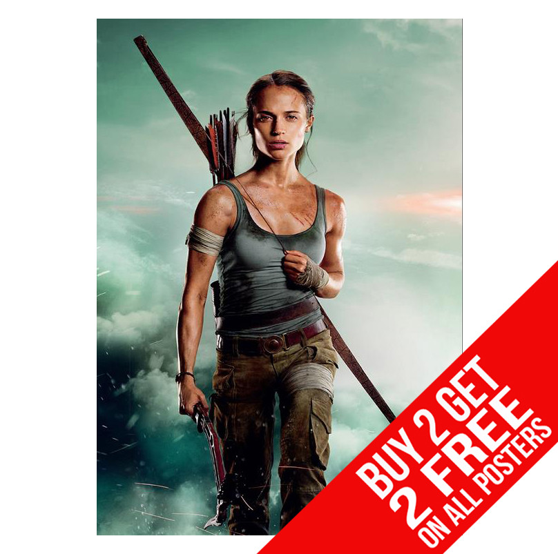 TOMB RAIDER POSTER DD2 PRINT A4 A3 SIZE -BUY 2 GET ANY 2 FREE