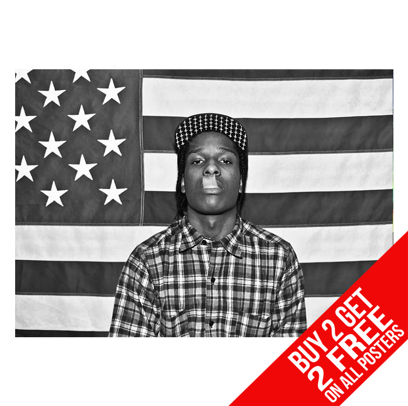 ASAP ROCKY POSTER A4 A3 SIZE BB1 PRINT - BUY 2 GET ANY 2 FREE