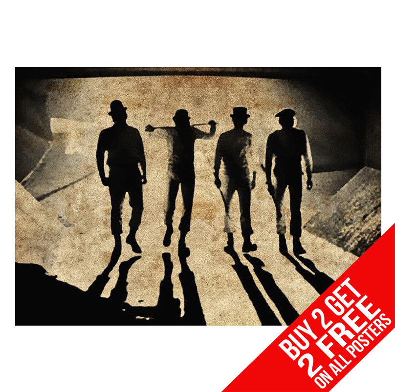 A CLOCKWORK ORANGE BB4 POSTER A4 / A3 SIZE - BUY 2 GET ANY 2 FREE