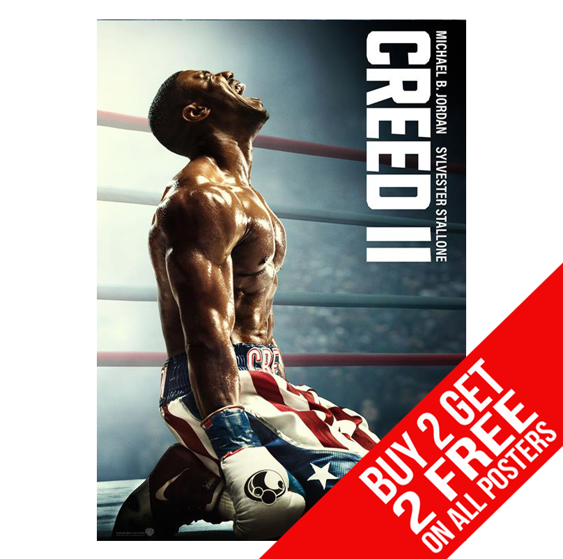 CREED 2 ROCKY POSTER A4 A3 SIZE CC3 PRINT - BUY 2 GET ANY 2 FREE