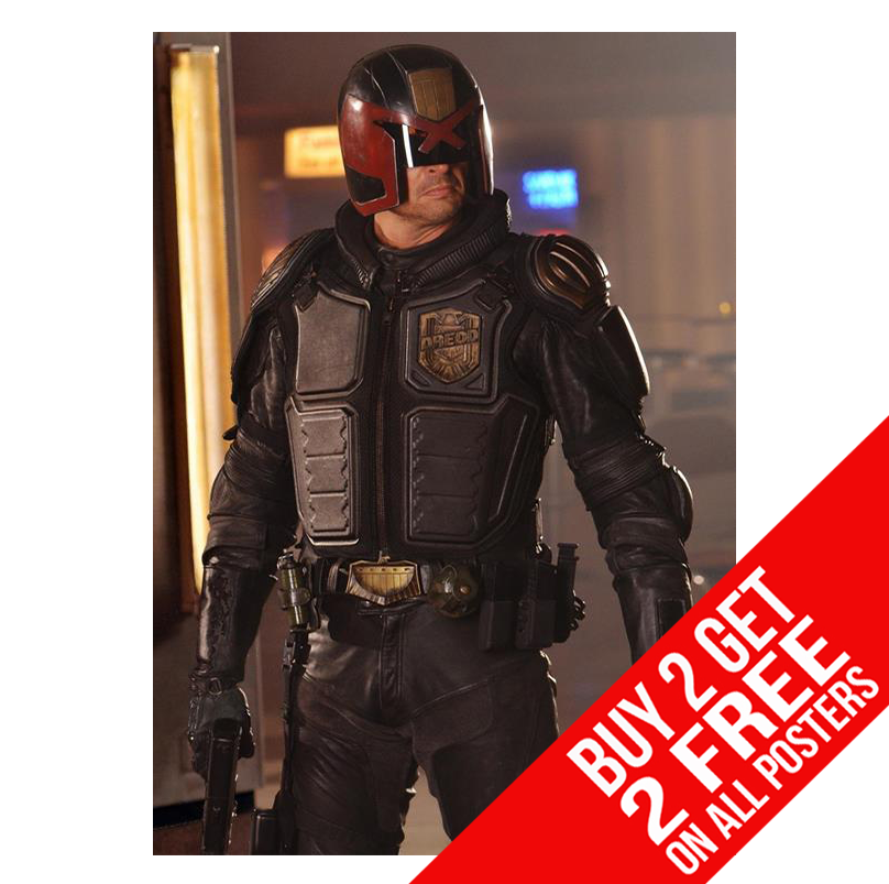 JUDGE DREDD MOVIE 2000AD POSTER PRINT A4 A3 SIZE - BUY 2 GET ANY 2 FREE