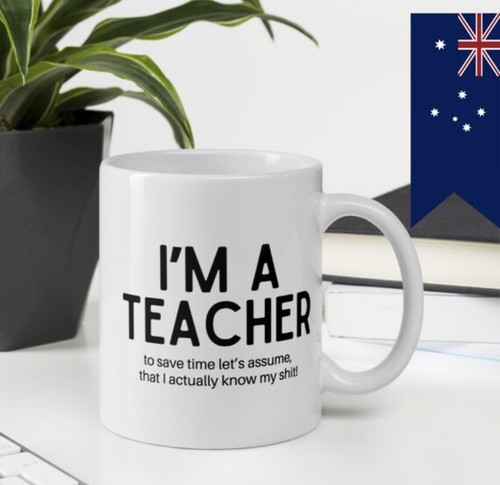 Teacher mug sarcastic