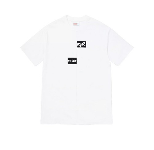 【X-girl】BICOLOR BOX LOGO S/S TEE / WHITE セール】BICOLOR BOX LOGO S/S TEE（Tシャツ/カットソー）｜X