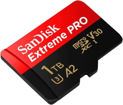 Sandisk 1TB Extreme Pro Micro SD Memory Card 1 Terabyte SDSQXCD-1T00-GN6MA