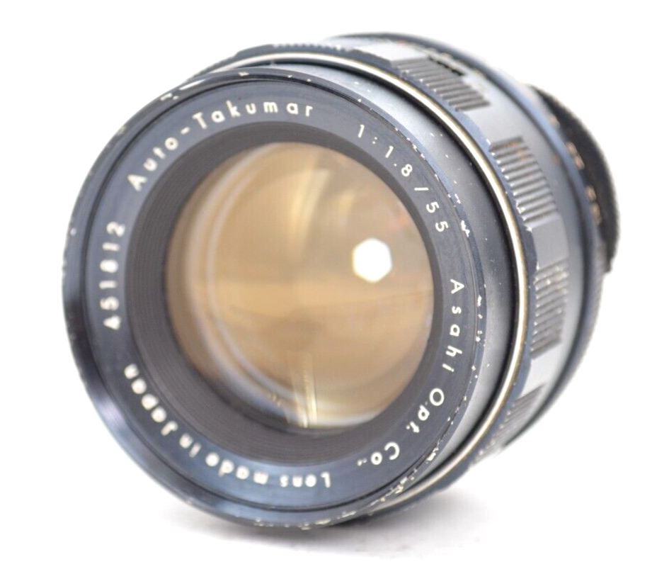 NEAR MINT】 Asahi PENTAX SMC TAKUMAR 55mm f/1.8 MF Lens for M42
