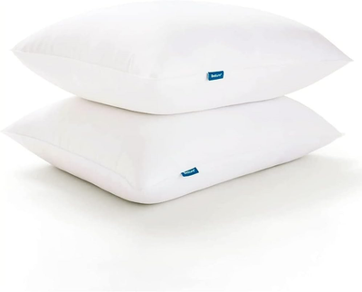 Standard Dorm Beddings - Medium Firm Bed Pillows For Sleepin